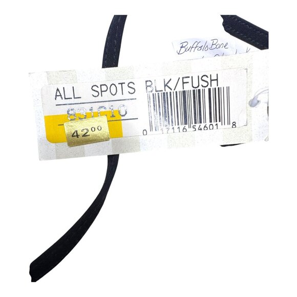 Naturalizer Cow Print Crossbody Bags Duo Cowhide Leather Pink Brown Small Handba - Picture 5 of 13